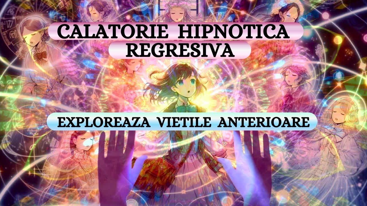 HIPNOZA GHIDATA REGRESIVA - EXPLOREAZA VIETILE ANTERIOARE