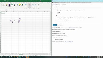 Standard Error - sample size effect
