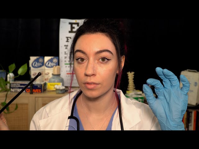 ASMR | Soft & SLOW Doctor Exam Roleplay 🩺 (eye exam, up close triggers, & personal attention)