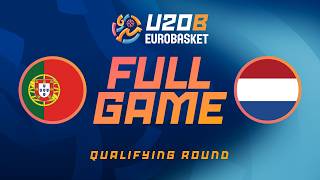 LIVE - Portugal v Netherlands | FIBA U20 Women's EuroBasket 2026 Division B | Qualifying Round