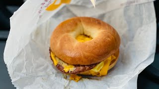 McDonald’s Sausage Egg and Cheese Bagel Review
