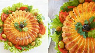 كيكة مالحةبزاف بنينة بحجم عائلي CAKE SALÉ MOELLEUX 