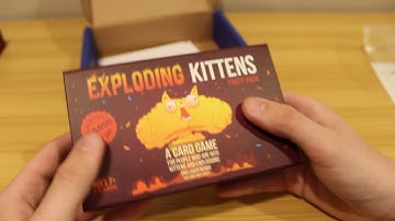 Exploding Kittens Party Pack SPOILER ALERT!