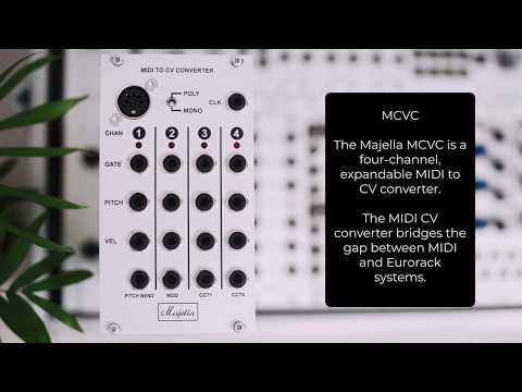 MCVC Demo: 4 voice MIDI-CV converter