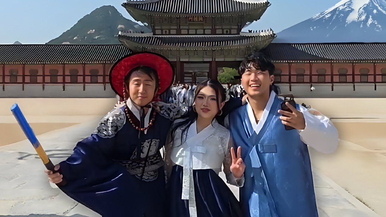 Trying Traditional Hanboks and Visiting a Korean Palace 🇰🇷
