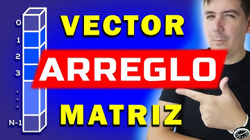 Cómo usar ARREGLOS - VECTOR - MATRIZ - ARRAY? | Todo sobre vectores | ALGORITMOS #5