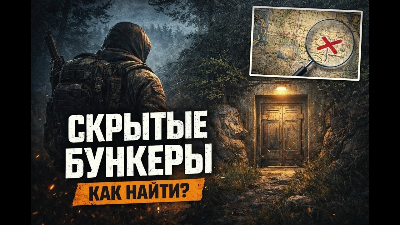 SCUM // И ТАК! Скрытые бункеры...