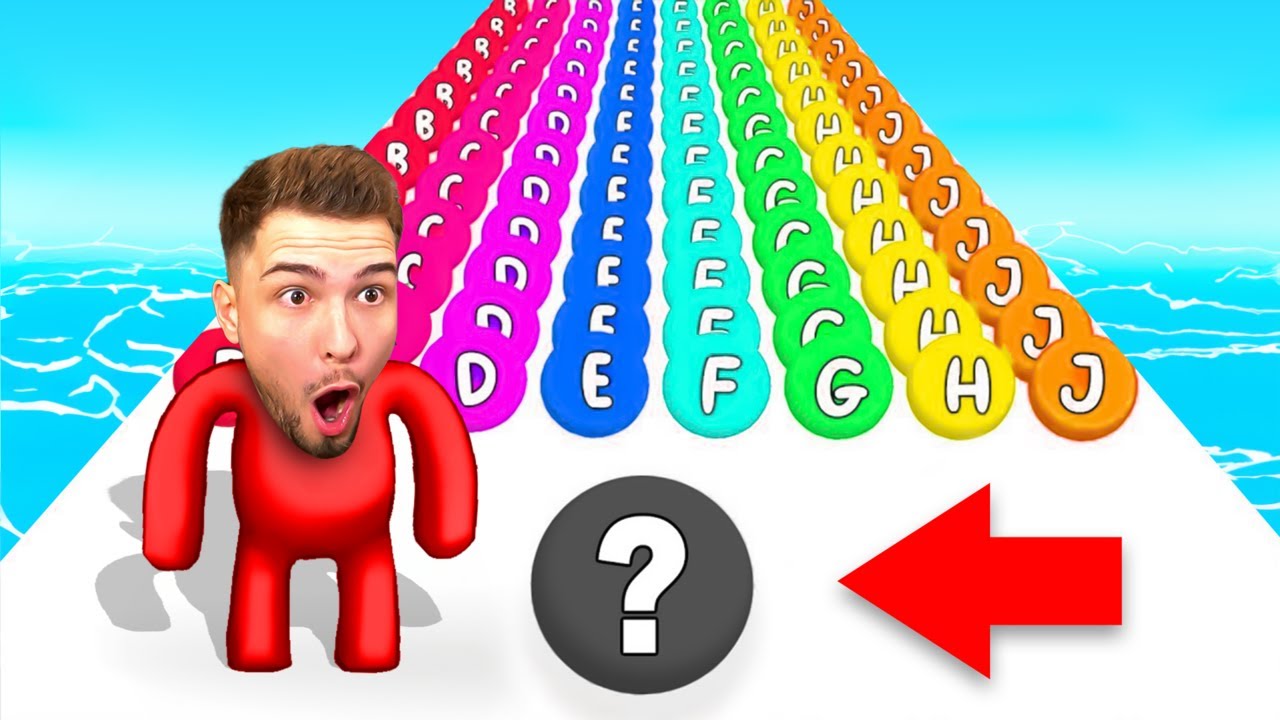 JEDEN BUCHSTABEN SAMMELN bei A-Z RUN!