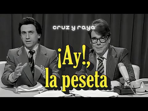 "¡Ay!, la peseta" Cruz y Raya parodiando a dos grandes de nuestra televisión. Juan Muñoz Cómico
