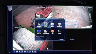 Setup Of A-Zone Kare Sannce Annke Poe Security Camera System And Different Viewing Options