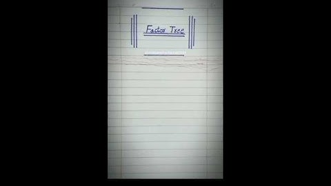 Factor Tree of 125!!|How to Find the Factor Tree of 125!! | 125 ka Factor Tree Kaise Banayein!!