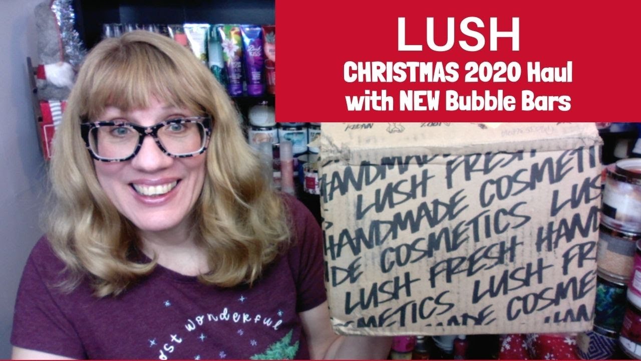 LUSH CHRISTMAS 2020 Haul with NEW Bubble Bars