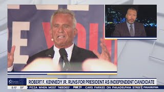 RFK Jr. announces run for president as an independent during Philadelphia event