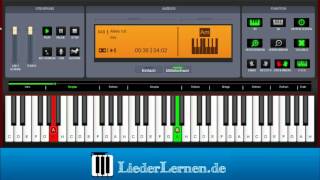 Silly - Alles rot - Klavier lernen - Musiknoten - Akkorde