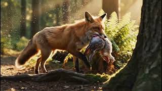 🐾 Lynx vs  Snowshoe Hare The Ultimate Winter Survival Chase