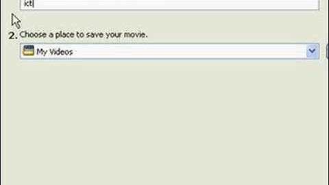 How to make a Youtube video with Windows Movie Maker