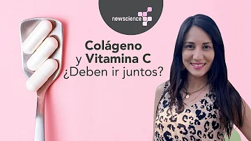 ¿Puedo tomar colágeno y vitamina C juntos?