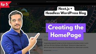 Creating the Home page with Tailwind CSS - Next.js + Headless WordPress Blog [Part 5]