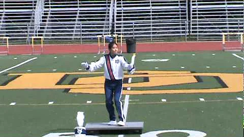 Annie Cheng @2011 NCBA Drum Major Championships