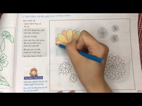 Mĩ thuật 4 - Tuần 9 - Vẽ đơn giản hoa, lá