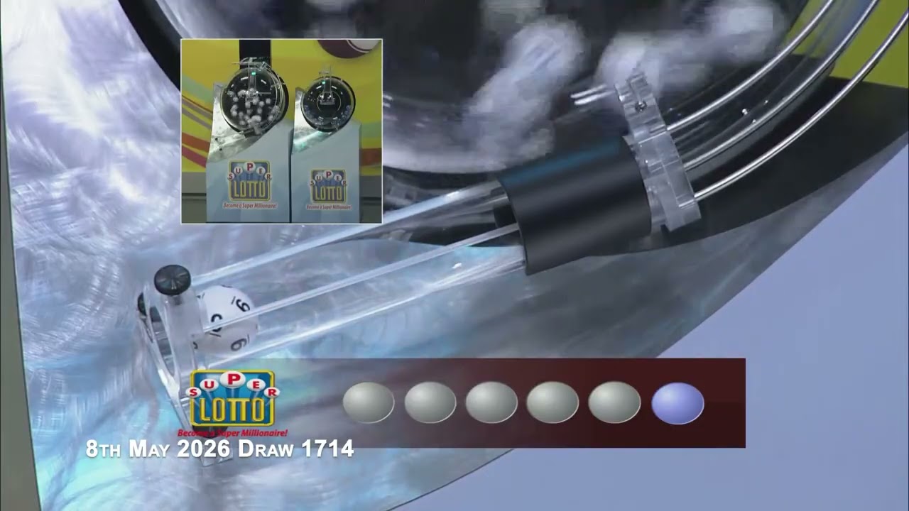 Super Lotto Draw 1714 05082026 - YouTube