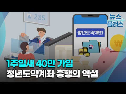 1주일새 40만 가입...청년도약계좌 흥행의 역설/한국경제TV뉴스