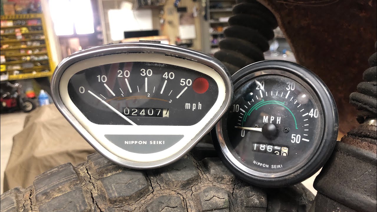 Honda CT70 non working speedometer YouTube