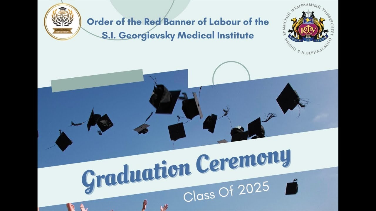 Graduation Ceremony of 2025 is live! 🎓 - YouTube