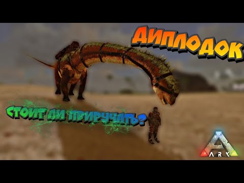 Видео: Диплодок ARK MOBILE | стоит ли приручать? | Диплодок Арк Мобайл | Арк Мобайл