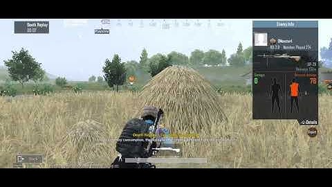 bgmi hacker kill me with magic bullet ( death replay)