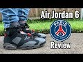 psg 6s on feet