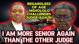 MSHOLOLO CHALLENGES THE RULING BUT RAMASEPELE, NXUMALO AND MNISI AFRAID OF JUDGE RATHA