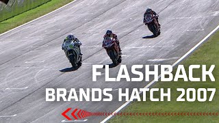 James Toseland on his Home Double in 2007 at Brands Hatch