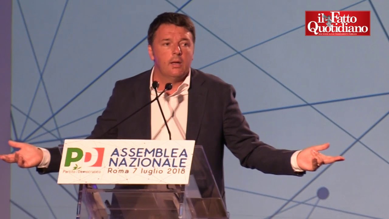 Assemblea Pd, dal Sud alle divisioni interne, Renzi elenca le 10 ragioni della sconfitta