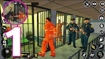 GRAND JAIL BREAK PRISON ESCAPE GAMEPLAY WALKTHROUGH PART 1 (ANDROID & IOS)