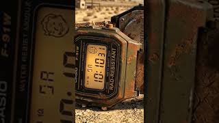 CASIO F91W🔥FALLOUT🔥¡MIRA EL VÍDEO COMPLETO! #casio #f91w #f91 #collection #fallout #mojave #bethesta