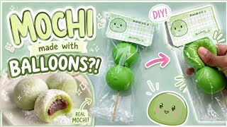 A mochi 🍡 made with balloons?! | How to make mochi squishy with balloons