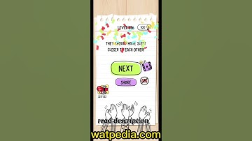 Brain Test Level 356  We must keep them warm during the night