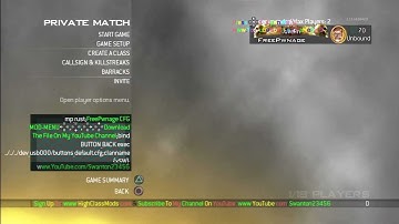 Hosting buttons_default CFG INFECTION LOBBY FOR PS3 on MW2