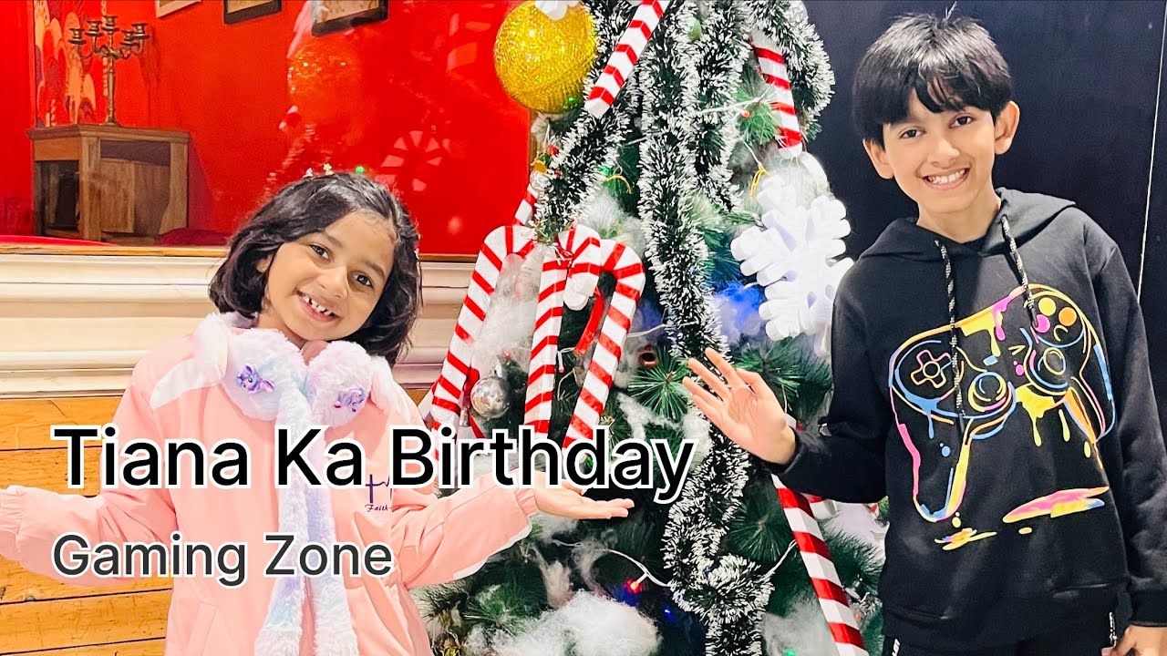 Tiana Ka 7th Birthday Gaming Zone Me Masti | Incredible Tiana | Tiana Vlogs 