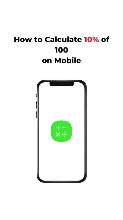 how-to-calculate-10-percent-of-100-on-a-mobile-shorts-youtube