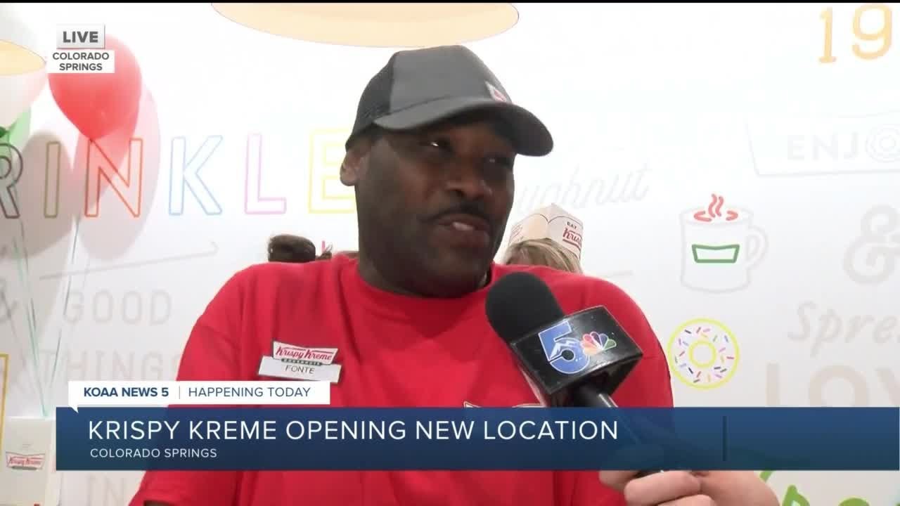 Krispy Kreme reopens in Colorado Springs YouTube
