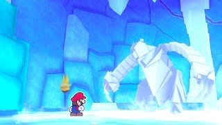 Paper Mario: The Origami King Walkthrough - Part 24 - Ice Vellumental Battle & Diamond Island