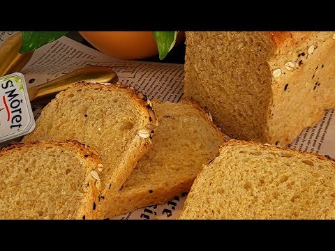 Pain de mie 🍞 أو خبز التوست بالقمح الكامل اللي غادي تجربوه و مغاديش تستغناو على الوصفة 👌👌👍