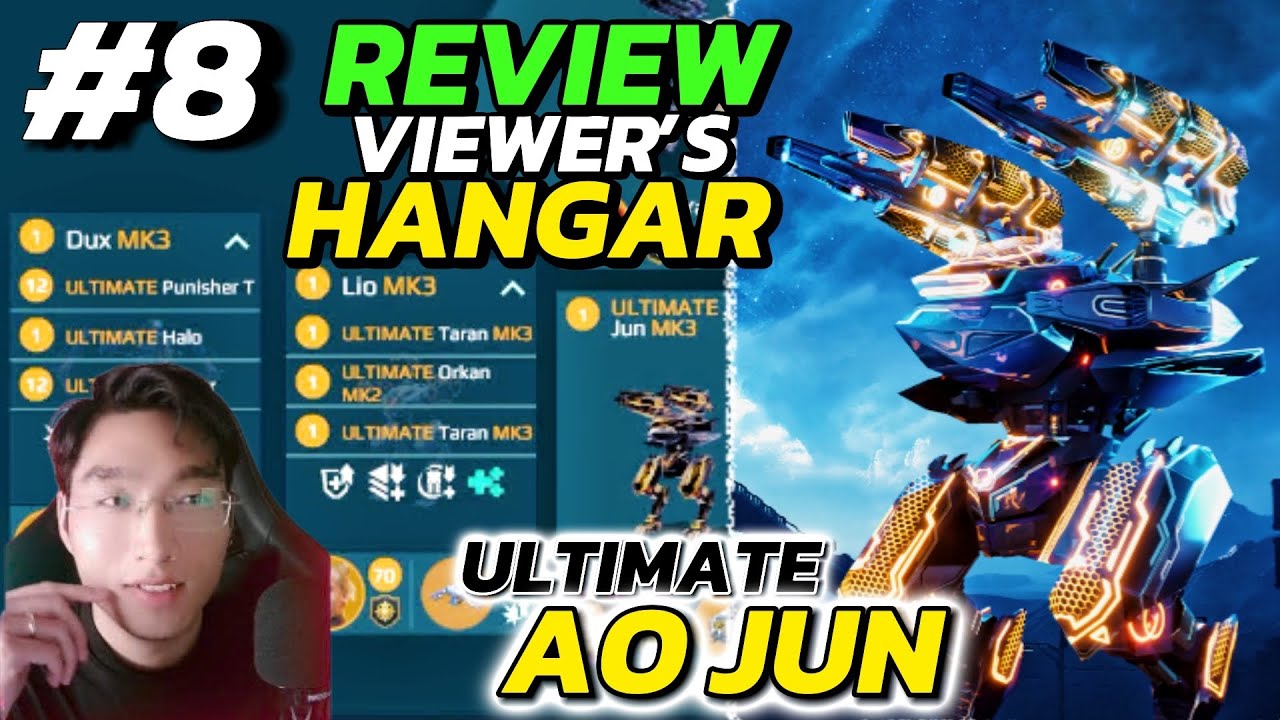 Hangar Review #8: Как Хорошо Играть на Ao Jun Ultimate | War Robots