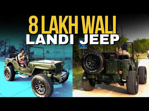 8 LAKH WALI JEEP DI DELIVERY | HERO JEEPS | MODIFIED WILLY JEEPS