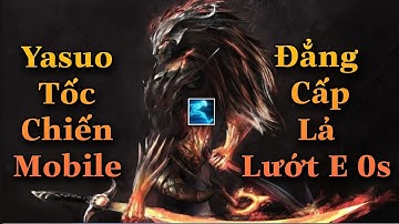 Liên Minh : Tốc Chiến | Yasuo Tốc Hành Đẳng Cấp Lả Lướt E 0 Giây Khi Gặp Thách Đấu Smurf