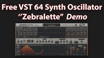 Free VST 64 Synth Oscillator 
