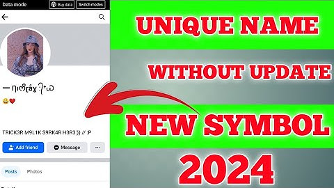 Facebook unique name account | how to make unique account without update