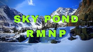 Sky Pond in Rocky Mountain National Park Hike